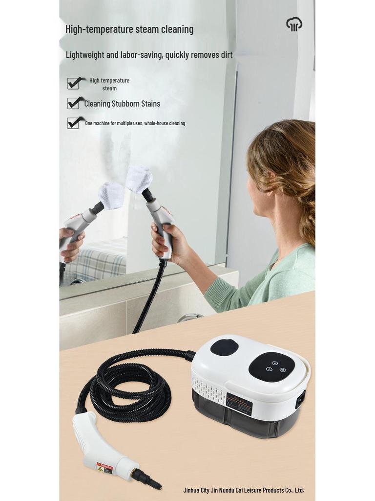 High-Temp, High-Pressure Kitchen Steam Cleaner - Compatible with US & EU Standards