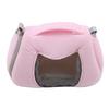 Atmungsaktive Haustier Kleintiertransportbox Hamster Reisetasche Reptil Outdoor-Tasche Rosa
