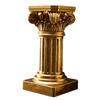 Statua Creativa Colonna Romana Colonna Greca Statuetta Scultura con Piedistallo in Resina per Decorazioni da Esterno Interno Cucina Casa