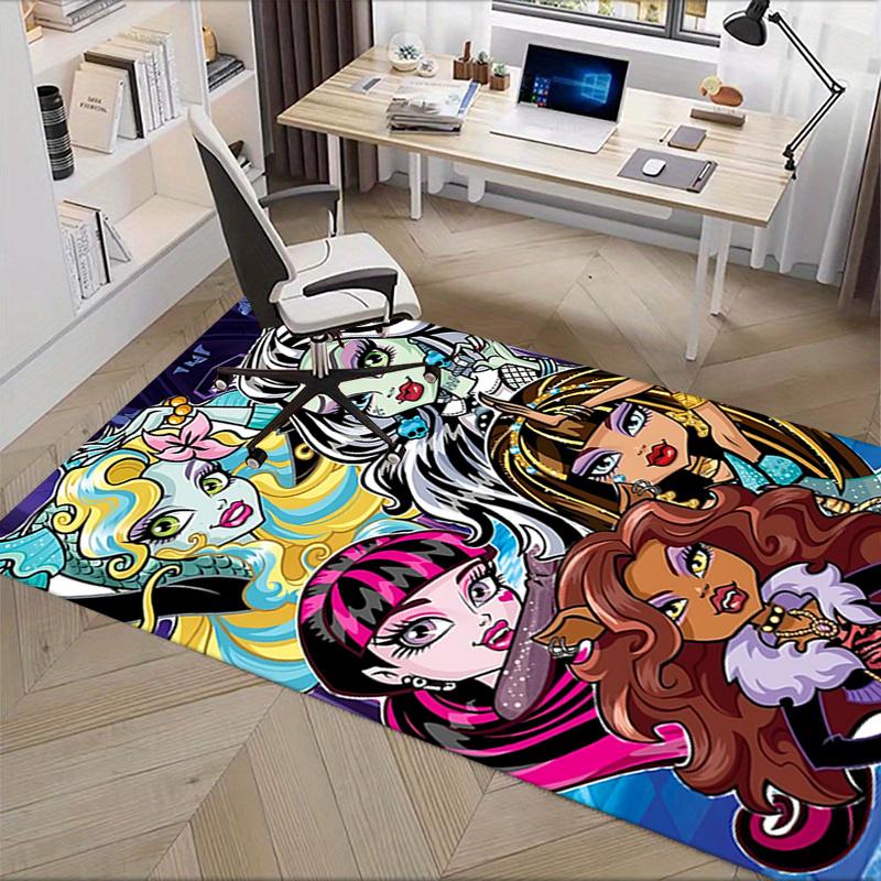 Monster High Chair Mat for Home Decor, Sofa Carpet, Office Rug Gift, Suitable for Bedroom, Living Room, Various Rooms