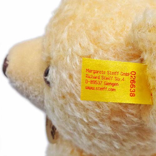 [USED] Steiff #026638 Teddy Bear Hans, Mohair, 34cm