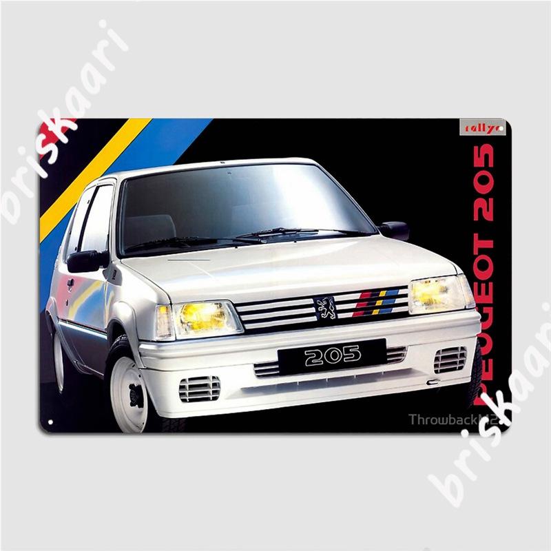 

205 Rallye Metal Signs Painting Décor Customize Cinema Kitchen Mural Tin sign Posters 20x30cm