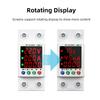 WiFi Automatic Reclosure  or Intelligent Metering Breaker Digital Display Reclosing   Overload Overvoltage Undervoltage Current Limiti