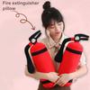 Fire-Extinguisher Plush Toy Soft Sofa Neck & Back Cushion Cartoon Cylindrical
