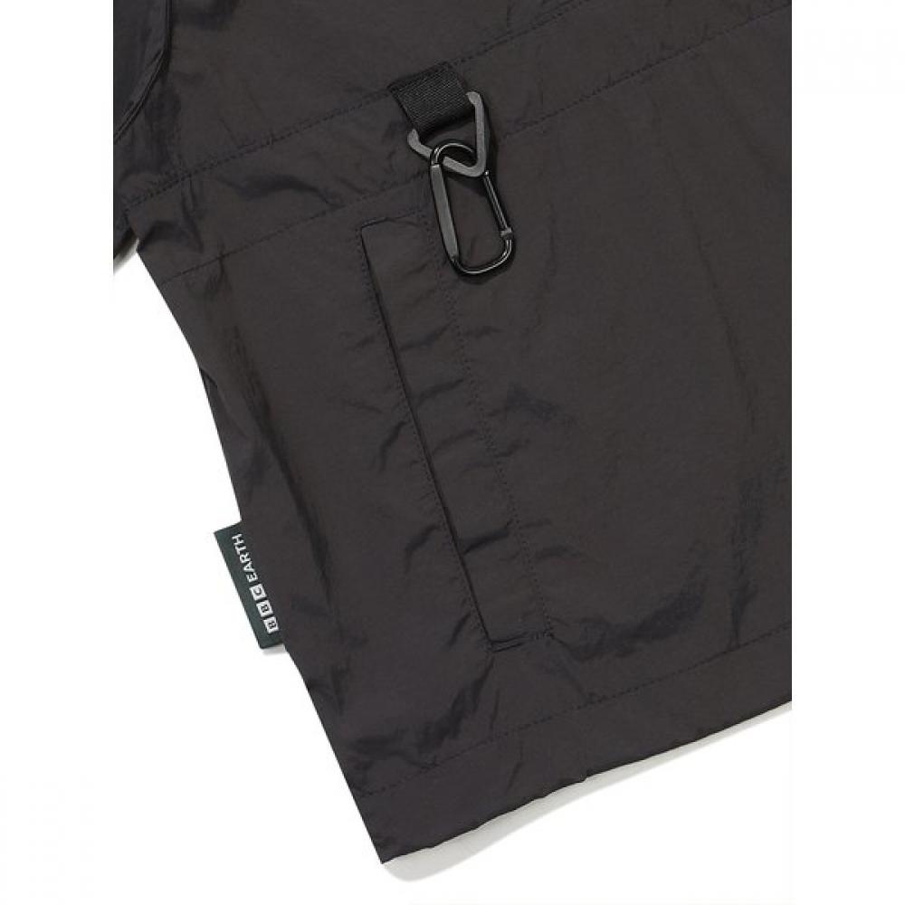 Bbc Earth Utility Pocket Short Sleeve Anorak  Charcoal 