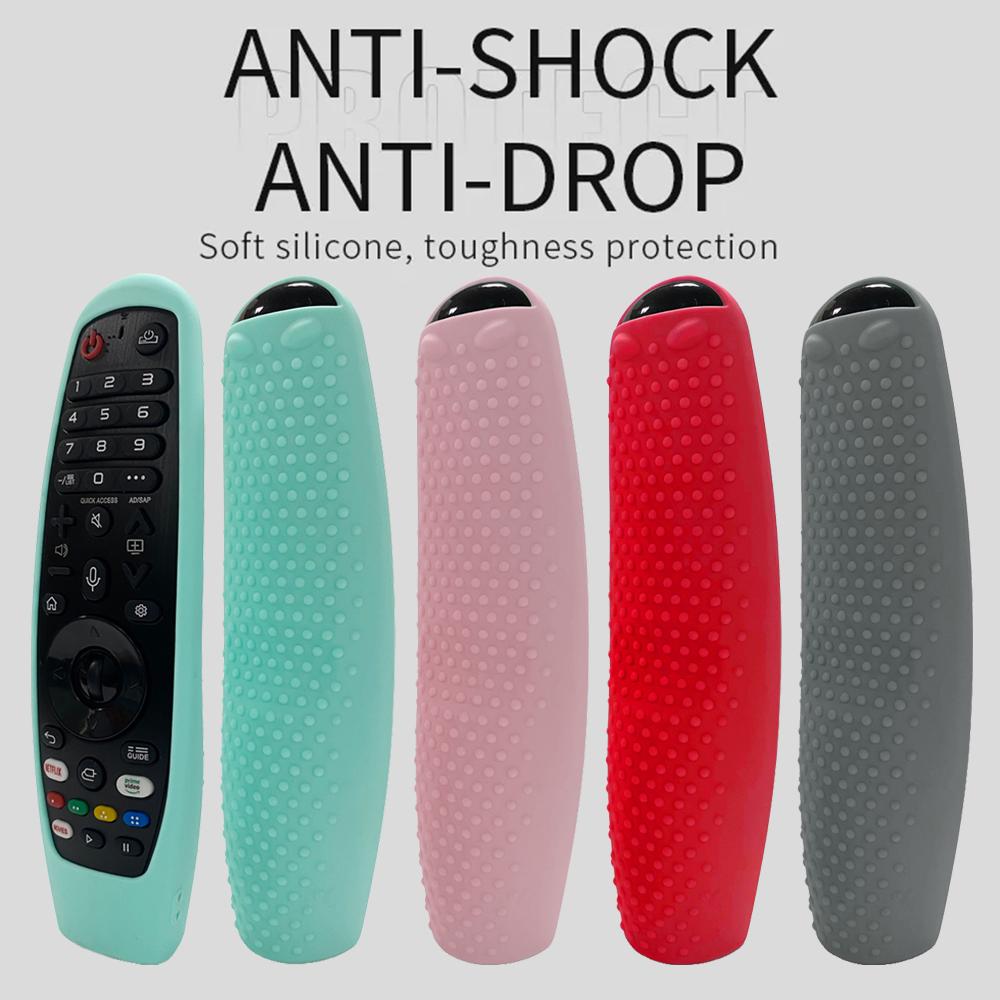 1/2pcs Silicone Protective Case for LG AN-MR600 MR650 MR18BA MR19BA MR20GA Magic Remote Control Cover Smart OLED TV Console