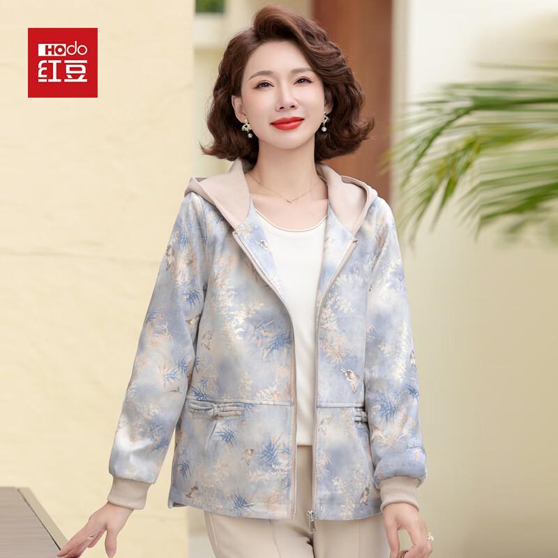 

Женская повседневная куртка с капюшоном Hongdou Mama Осень 2025 XL