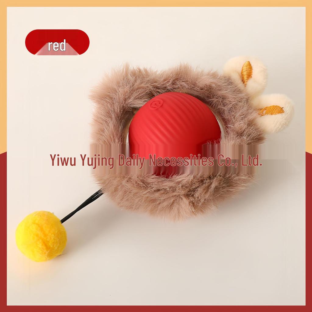 Automatic Cat Teasing Ball: Self-Amusement & Boredom Relief Toy.