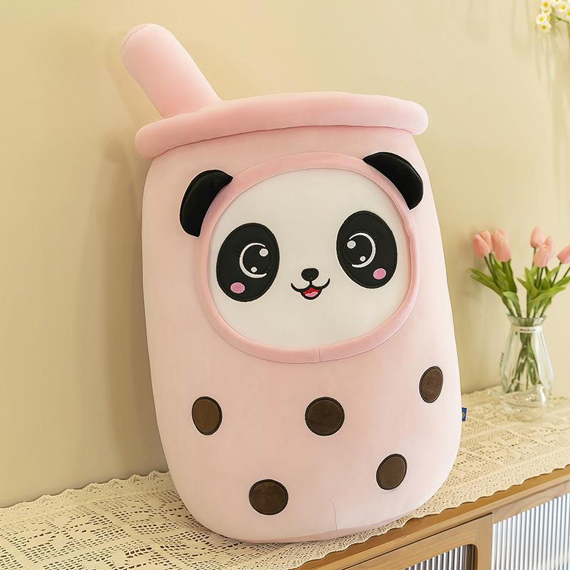 Creative Milk Tea Cup Plush Toy Wedding Gift Throwing Doll 8 Inch Grab Machine Doll