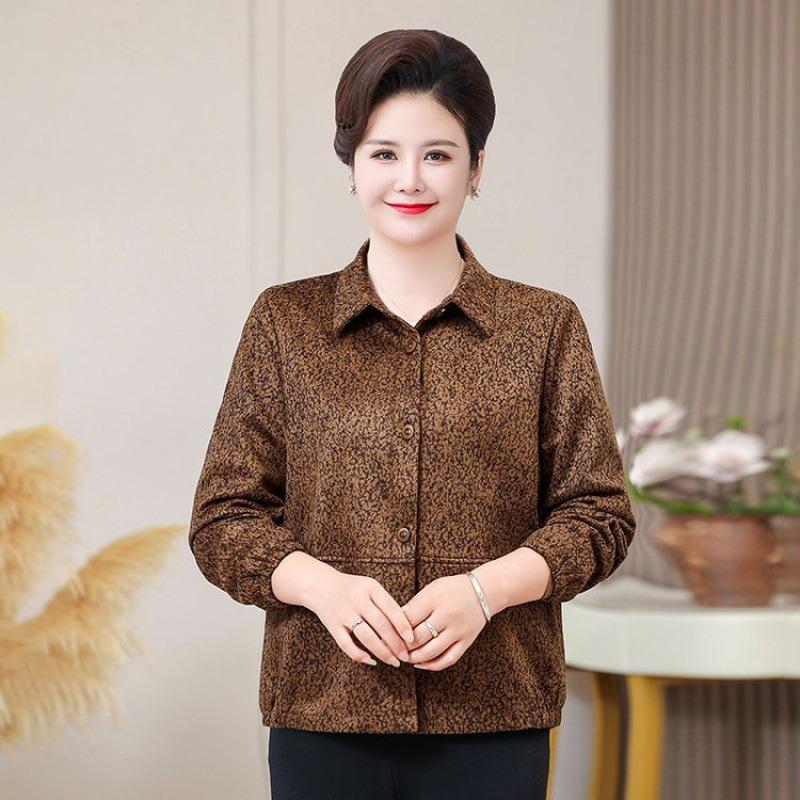 

Осеннее пальто плюс жир плюс размер одежда для пожилых людей одежда для пожилой женщины одежда для пожилого мужчины топ куртка 8XL recommends 230-130kg темно-коричневого