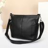 Design-inspired Single-shoulder Bag, Niche Large-capacity Commuter Bag, Cowhide Texture Crossbody Bag Casually