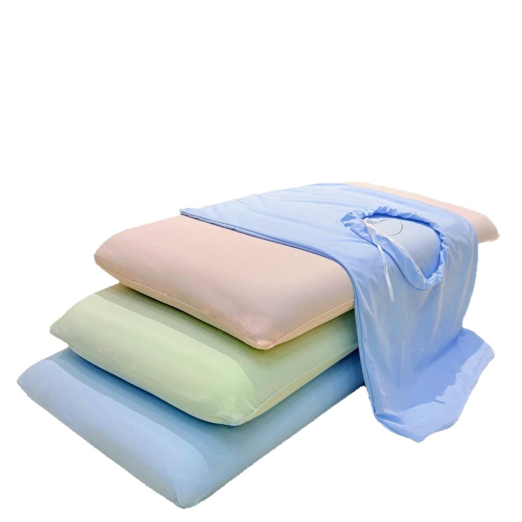 Summer Cool Pillowcase Ice Silk Air Conditioning Pillowcase Breathable Soft Elastic Cooling Pillow Cover for Memory Foam