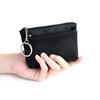 Mini PU Leather Coin Purse Keychain Wallet Multifunctional Zipper Card Holder Fashion Key Bag Key Ring Small Wallet