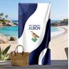 Toalla de Playa con Estampado de Fútbol del West Bromwich Albion, Toalla Grande Suave de Secado Rápido para Playa, Camping, Natación