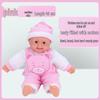 Toddler Nursery Doll: Soft Rubber Baby Doll That Talks and Can Be Breastfed, Perfect for Dollhouse Play.