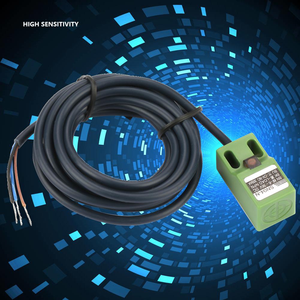 Proximity , NPN Sensor Detection Distance 4Mm, 12, 24V for Machinery, Light Industry, 1* with ABS Material
