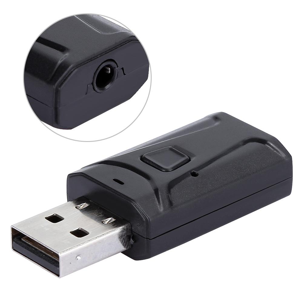 For Bluetooth Adapter 2‑in‑1 5.0 Transmitter and Receiver Audio for TV Car Home Stereo