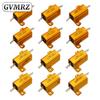 10W Aluminum Housing Wirewound Power Resistor Assorted Resistance Values Electronic Component