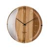Vague Wall Interform Clock, Walnut, CL-2936 CL-2936