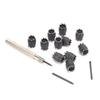 13pcs Double Sided Spot Weld Cutter Set 3/8 Inch Diameter Sheet Metal Hole Cutter  For Sheet Metal
