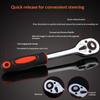 1/4 3/8 1/2 Inch Ratchet Wrench 24 Tooth Drive Ratchet Socket Wrench Tool Multifunction Diy Hand Tool Ratchet Handle Wrench