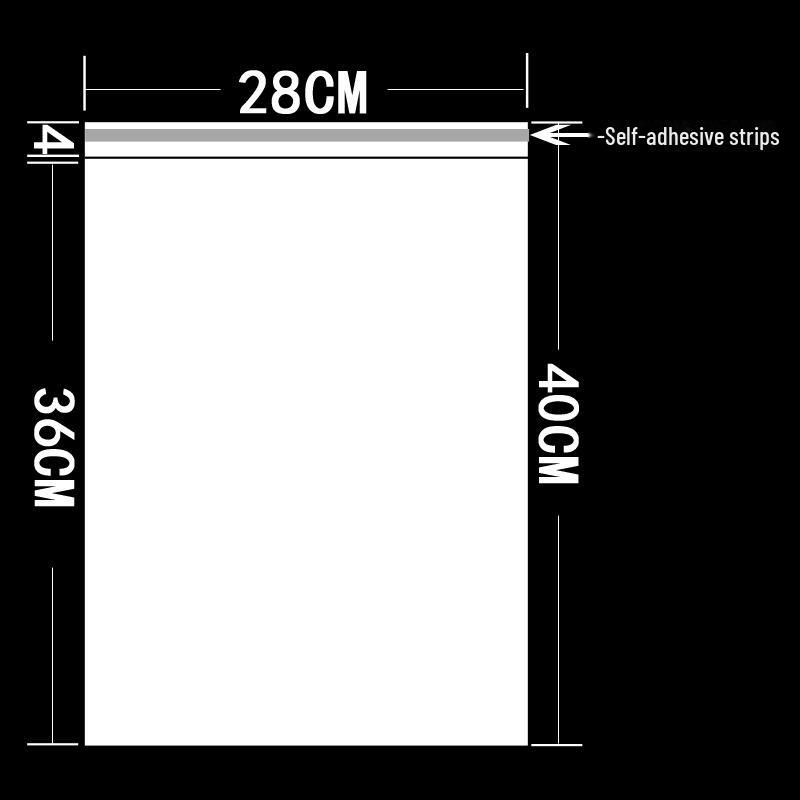 Transparent Self-Adhesive Plastic Bag for Packaging