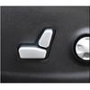 For Jeep Compass 17-2021 Matte Silver Power Seat Control Button Cover Trim 6pc
