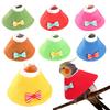 Birds Cone Collar Parrots Anti-bite Elizabethan Collar with Bow Feather Plucking Prevention