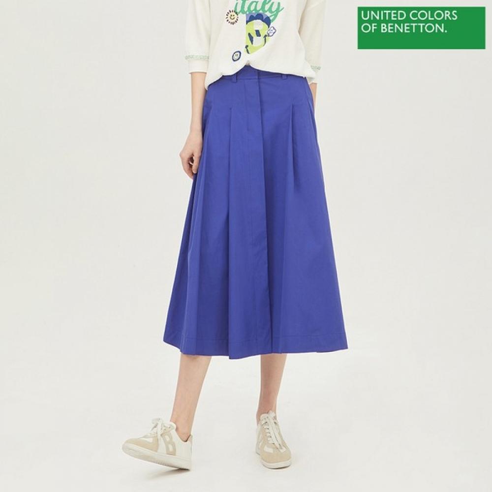 

Юбка Benetton Benetton Two Tuck A Line bAsk06311 Bl Blue/42