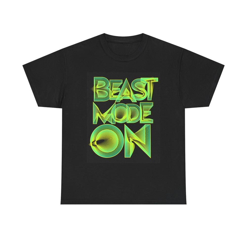 Beast Mode On Graphic T Shirt Brand New Cotton Tee Unisex T-Shirt S
