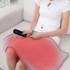 Fast Heating Electric Pad with Overheat Protections Soft Fleece Long Term Warmth