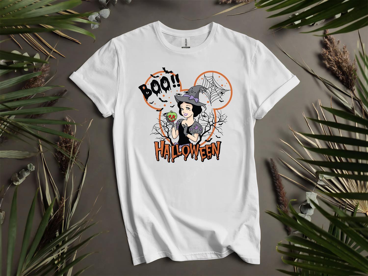 Mickey Pumpkin Halloween T-shirt T shirt Men Women Unisex Tshirt L133 M