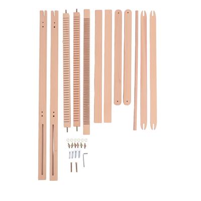 Webstuhl aus Holz, professioneller DIY-Webstuhl, abnehmbar, verstellbar, mit Ständer für Anfänger