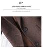 Women's High-End Wool Blend Suit Jacket - Autumn/Winter 2025 Slimming Professional Style