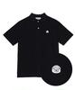 LAZY LAKE Unisex Lazy Lake Embroidered Polo Shirt Black