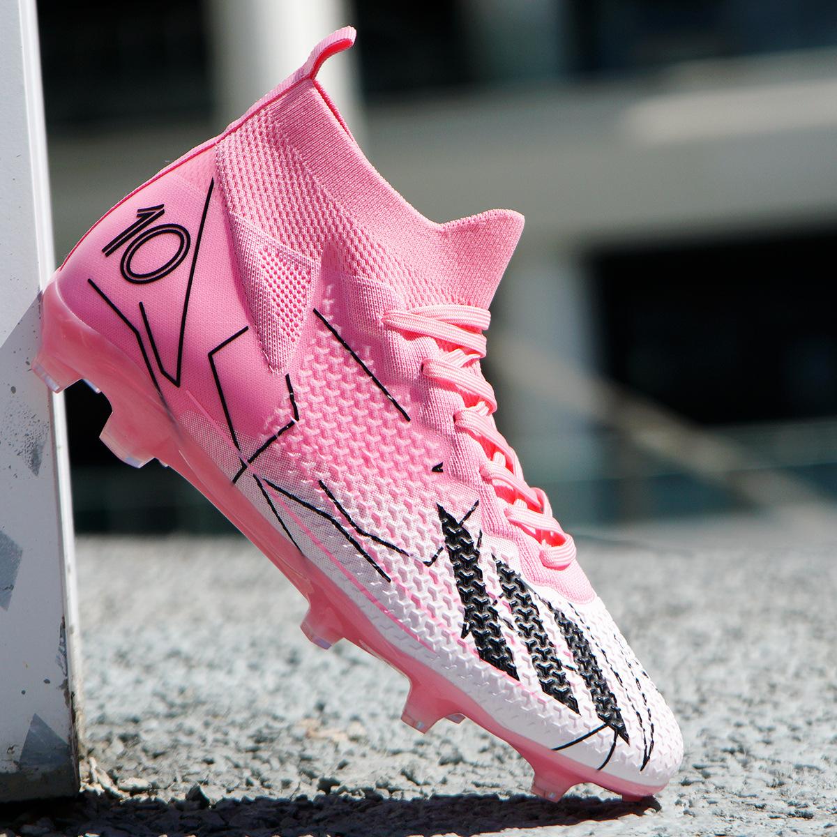 

Falcon новые футбольные бутсы с высоким верхом, футбольные бутсы с длинными шипами, специальные тренировочные бутсы с поврежденными шипами, прямая продажа 45