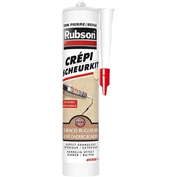 Mastic crépi - RUBSON - 280 mL - gris