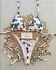 2024 European & American Lace-Up Halter Triangle Bikini – Sexy Beach Swimwear