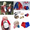 Suicide Squad Harley Quinn Cosplay Outfit For Adults And Kids With Polyester Material For Costume Parties