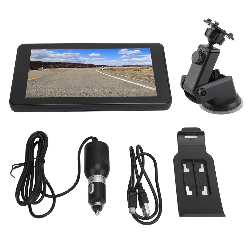 GPS Navigator 7 Inch Touchscreen Screen 256MB 8GB Voice Guidance Portable Gps Navigation System for Car Bus Truck