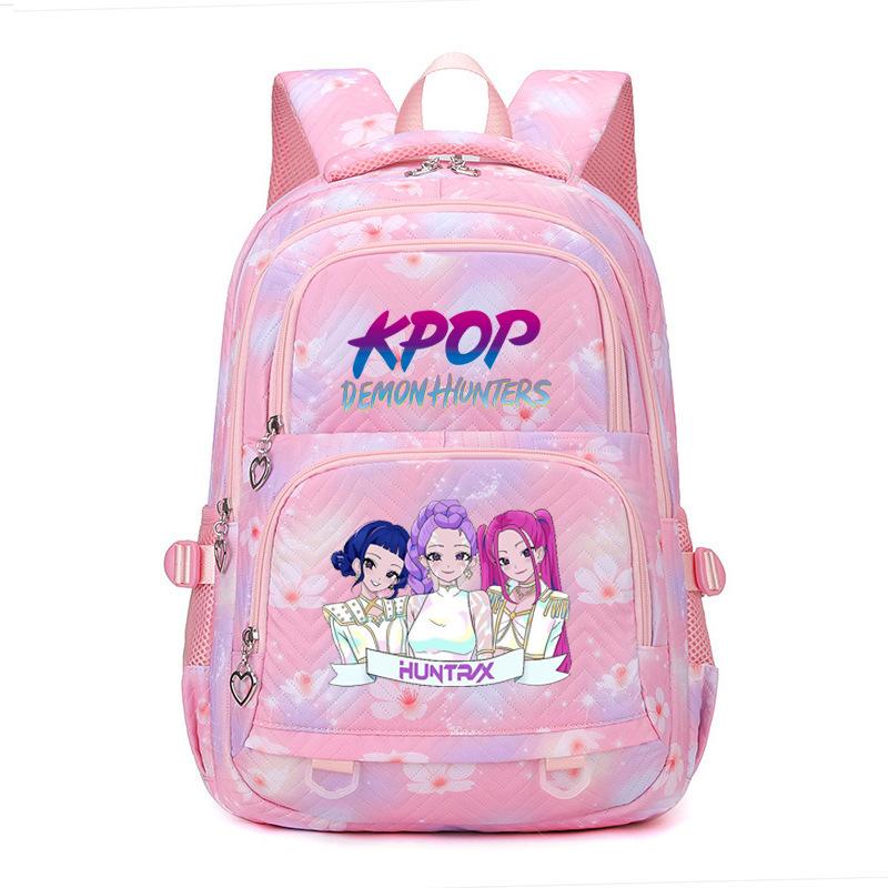 Kpop Witcher Girl Group Printed Backpack, Teenage Girl Student Schoolbag, Children S Large-Capacity Schoolbag, Cute Cartoon