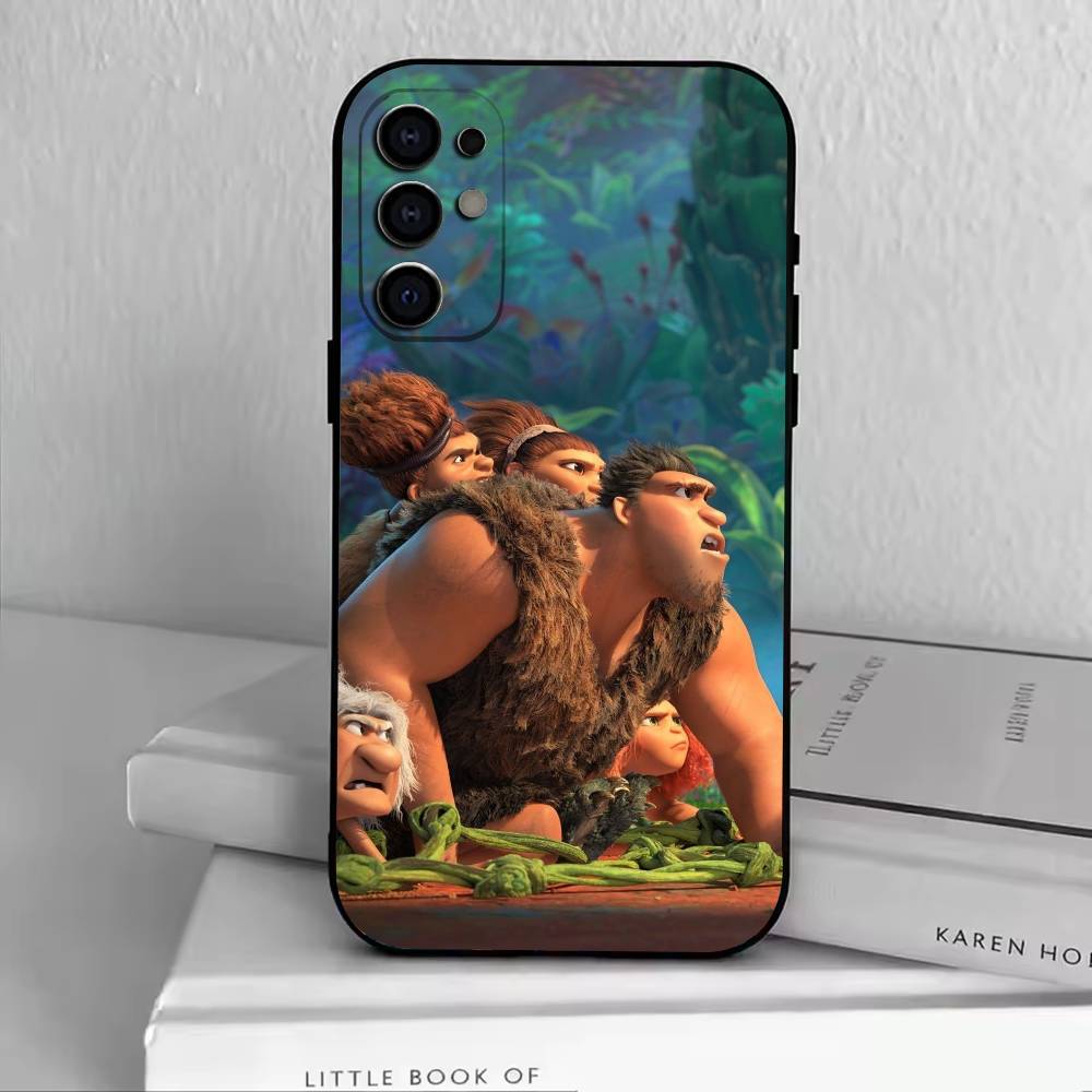 The C-Croods  Phone Case For Samsung S25,S24,S21,S22,S23,S30,Ultra,S20,Plus,Fe,Soft Silicone Black Cover
