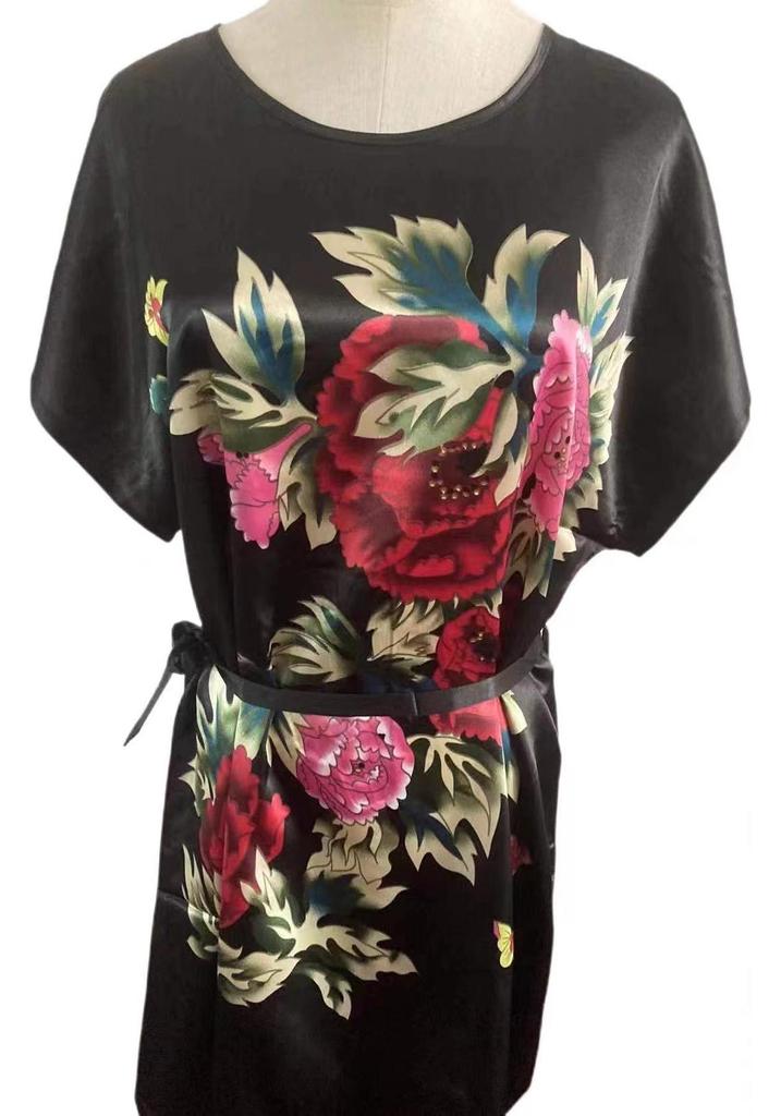Special Offer: Silk Tang Suit Qipao Pajamas Bathrobe