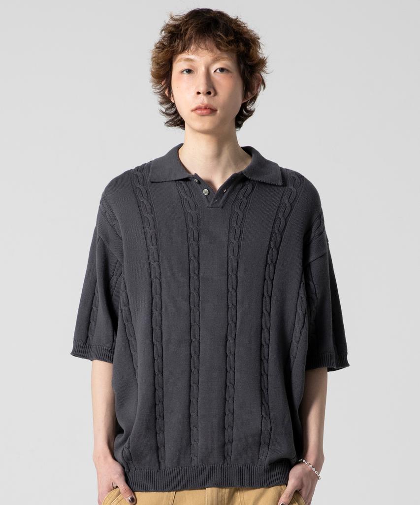 XTONZ Xtk016 Dapper Deal Cable Knit (Charcoal)