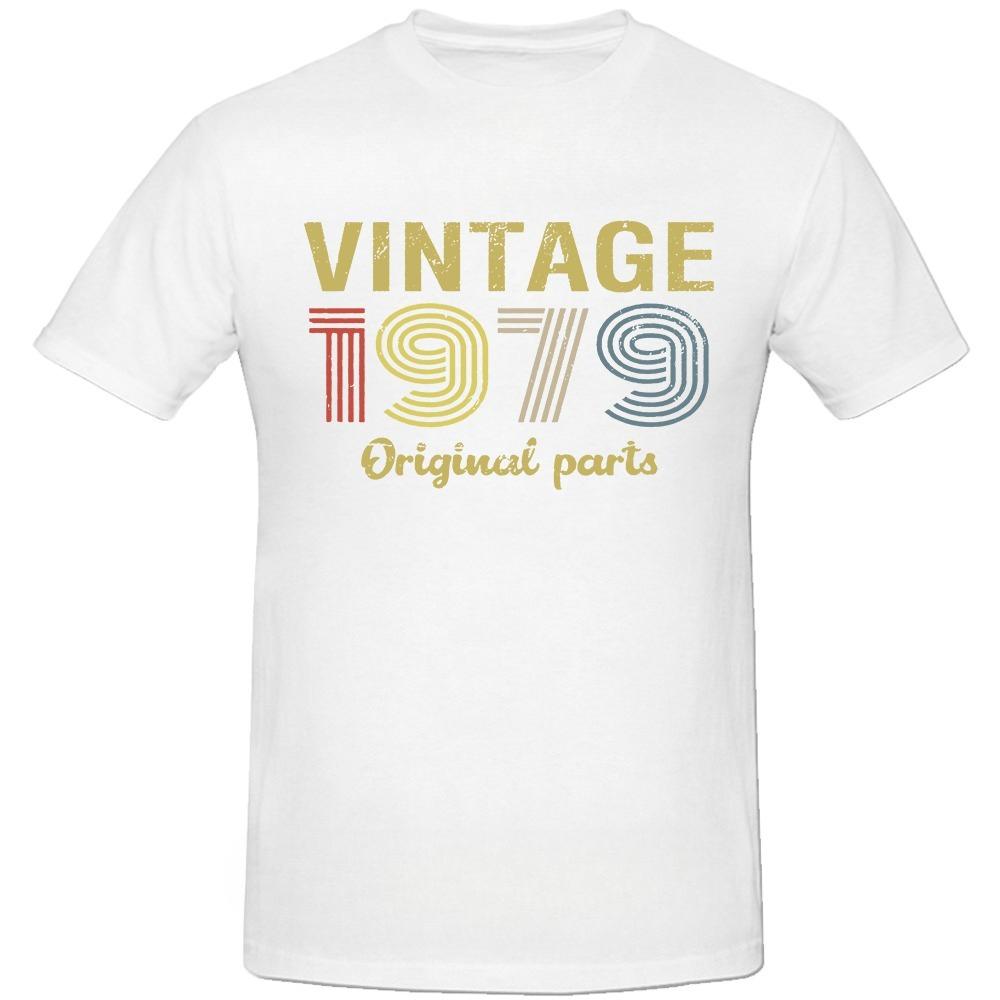 Made in 1979 Limited Edition 45th Birthday Cassette Tape T Shirts Summer Graphic Cotton Streetwear Short Sleeve Tshirt Men