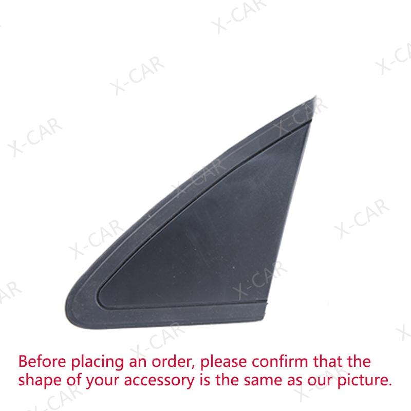 Front Triangular Glass Decorative Board Flow