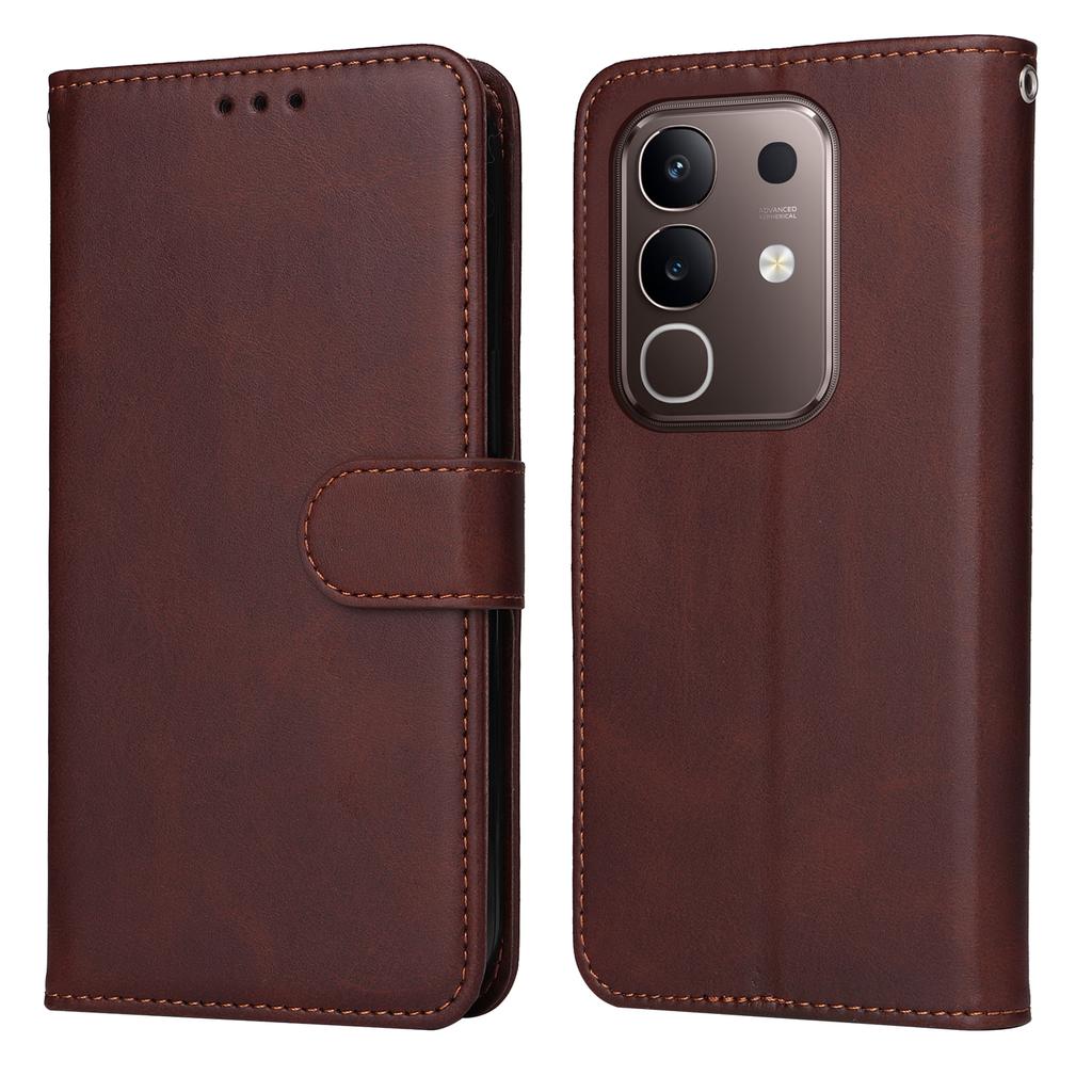 For vivo Y29 4G Case Wallet PU Leather Folio Flip Phone Cover