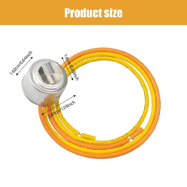 Defrost Thermostat WR50X10010 for Refrigerator Defrost Universal Compatibility Resin Built and Efficient