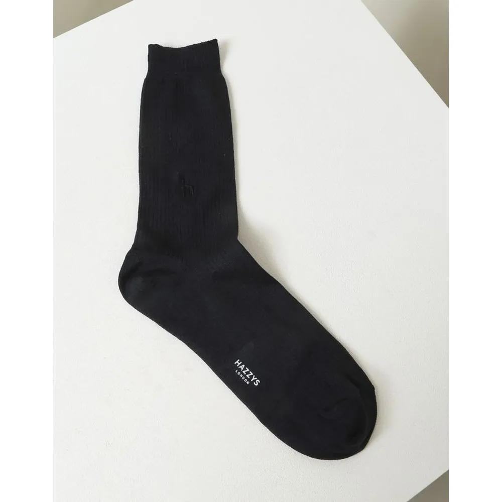 [26FW] White Logo Embroidered Cotton Blend Long Socks 3-Piece Set HISS6F503WT