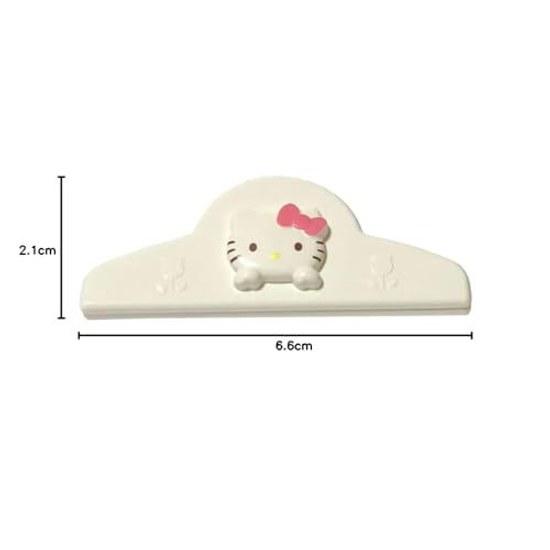 Friend Sanrio Hello Kitty Plastic Sealing Clip Food Snack Bag 101.55 Inches Set 2 Kitchen